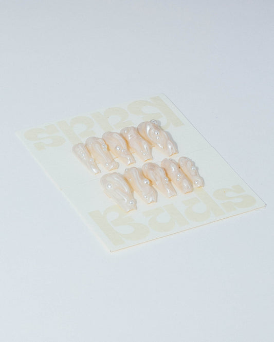 PSN02 | Press-on Nails Pearls